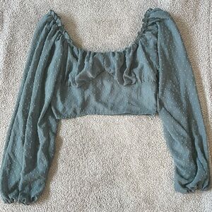 Women’s Long Sleeve Crop Top